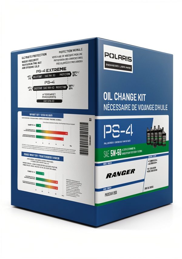 Polaris 5W-50 Full Synthetic Engine Oil for UTV-6