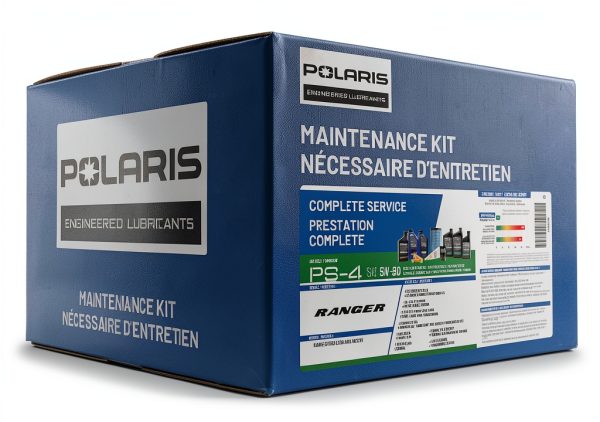Polaris 5W-50 Full Synthetic Engine Oil UTV Kit-3