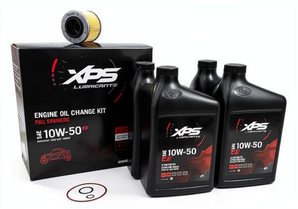Can-Am UTV 10W-50 Synthetic Oil All-In-One Kit-0
