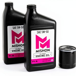 Mishon 5W-50 ATV Engine Oil 2‑Quart Set FullSyn-0
