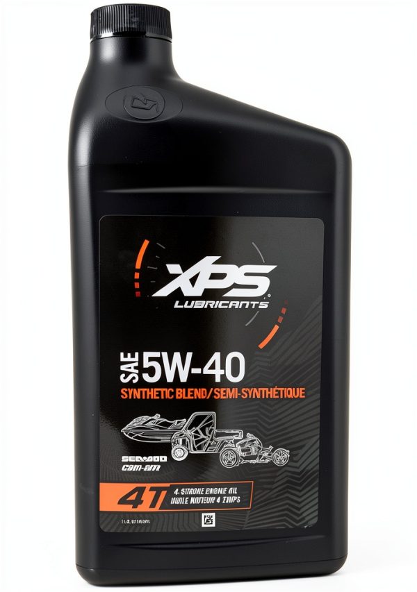 UTV Engine Oil 5W-40 BRP Synthetic Blend Kit-1
