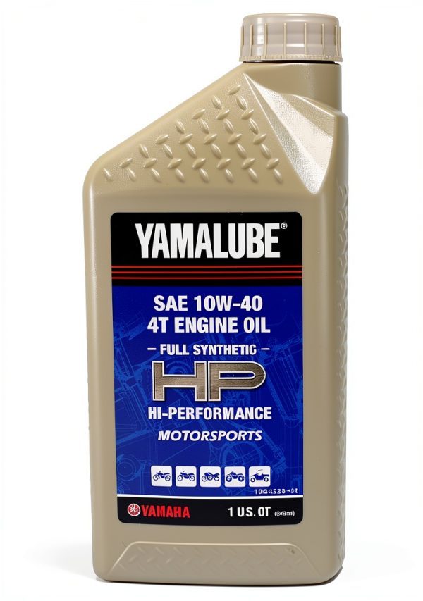 Yamaha 10W-40 Synthetic Oil Edwards 3qt Bundle-1