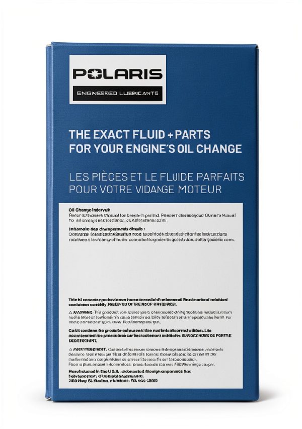 Polaris PS-4 5W-50 Full Synthetic Engine Oil 2qt-6
