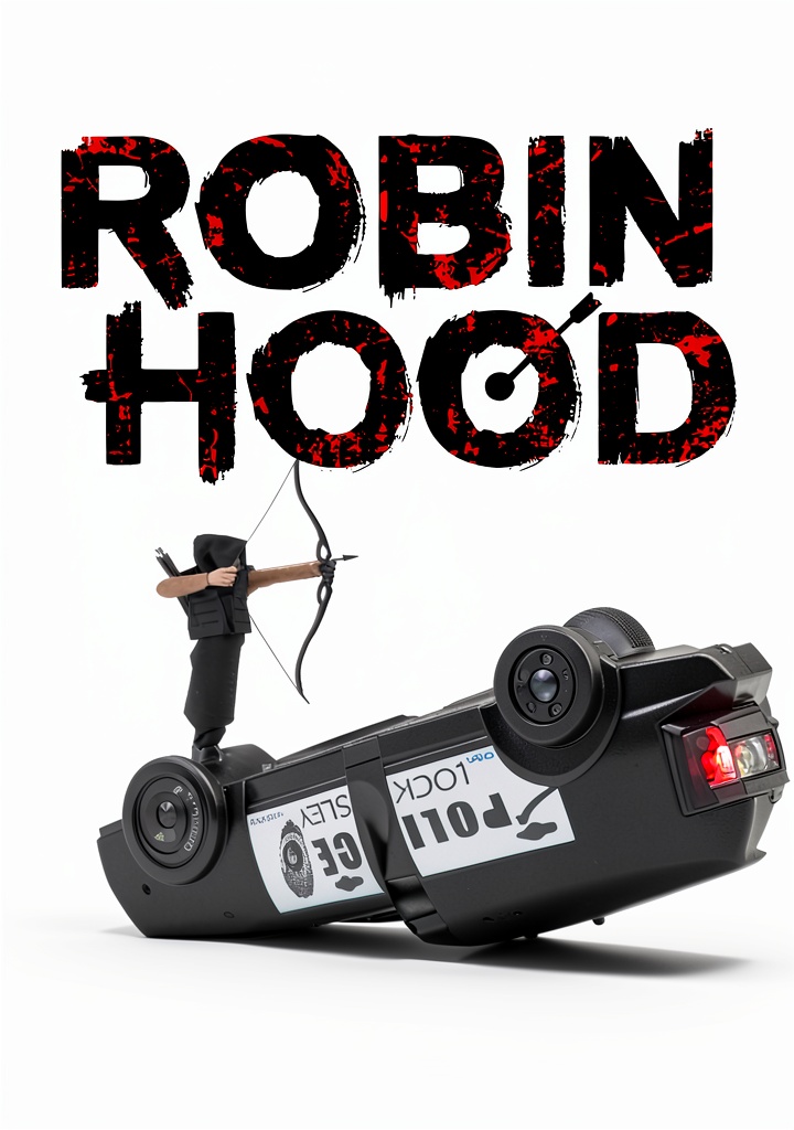 Child reading Robin Hood Kindle eBook on a tablet