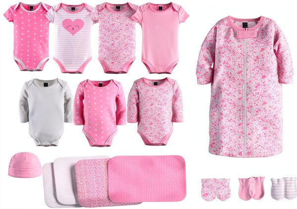 Farallon Brands Baby Girl Clothes Set 0-3 Months-0