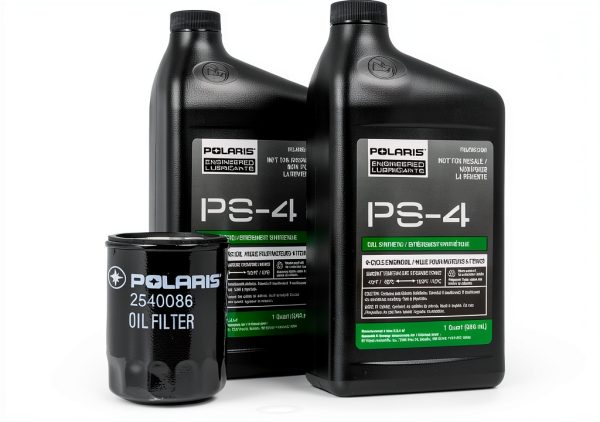 Polaris PS-4 5W-50 Full Synthetic Engine Oil 2qt-1