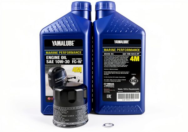 Yamaha 10W30 Outboard Oil Change Kit Marine-1