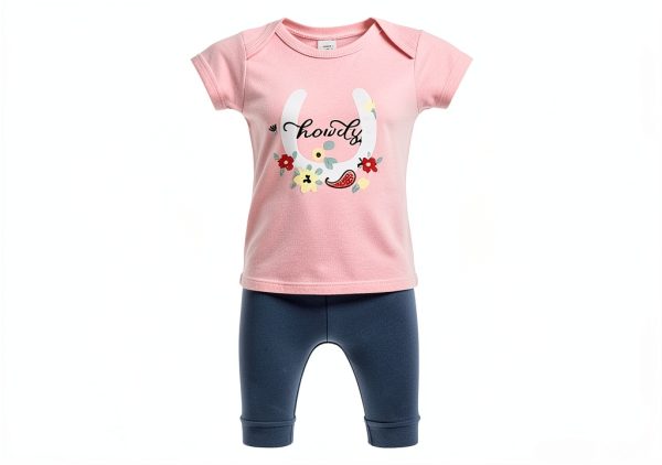 Baby Girl Layette Set 0-3 Months Cotton Clothes-0