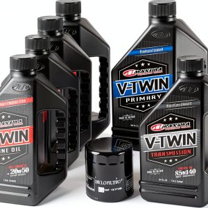 Maxima V-Twin Engine Oil Kit 20W-50 Synthetic-0