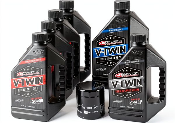 Maxima V-Twin Engine Oil Kit 20W-50 Synthetic-0