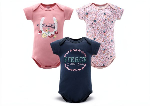Baby Girl Layette Set 0-3 Months Cotton Clothes-2