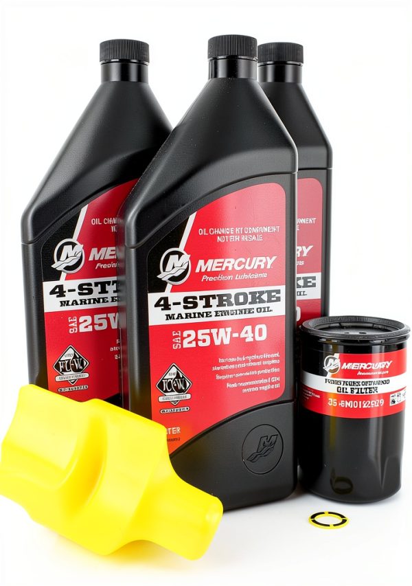 Mercury 25W-40 Marine Engine Oil Viscosity 25w-40-2