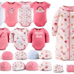 Baby Girl Layette Set 23 Piece Cotton Outfit-0