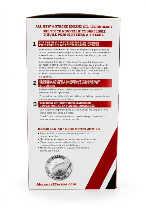 Mercury 25W-40 Marine Engine Oil Viscosity 25w-40-1