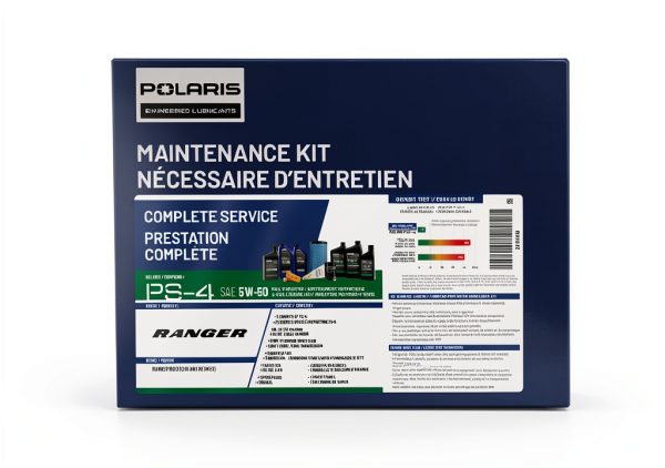 Polaris 5W-50 Full Synthetic Engine Oil UTV Kit-2