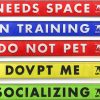 Tuff Pupper Waterproof Leash Sleeve – Dual‑Sided Message, Neoprene-8
