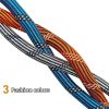 Dog Leash BTINESFUL Long Training 30ft Blue Reflective Rope-5