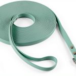 Dog Training Long Leash AUMAILI Waterproof Heavy Duty 15FT Mint Green-0